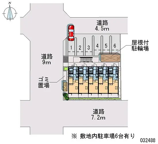 名古屋市港区南十一番町４丁目 月極駐車場